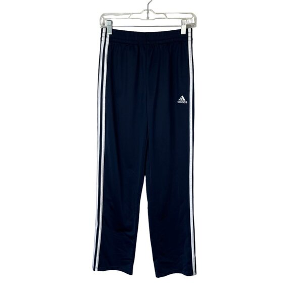 Adidas Sweat Pants Boys Large (14/16) Blue White - Picture 2 of 7